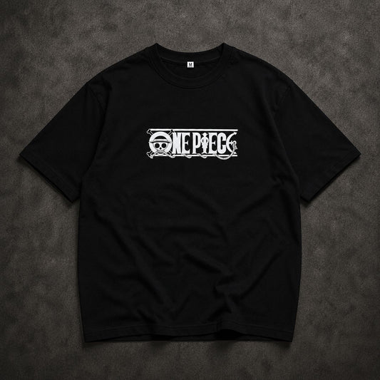 One Piece Luffy Drop Shoulders Tee