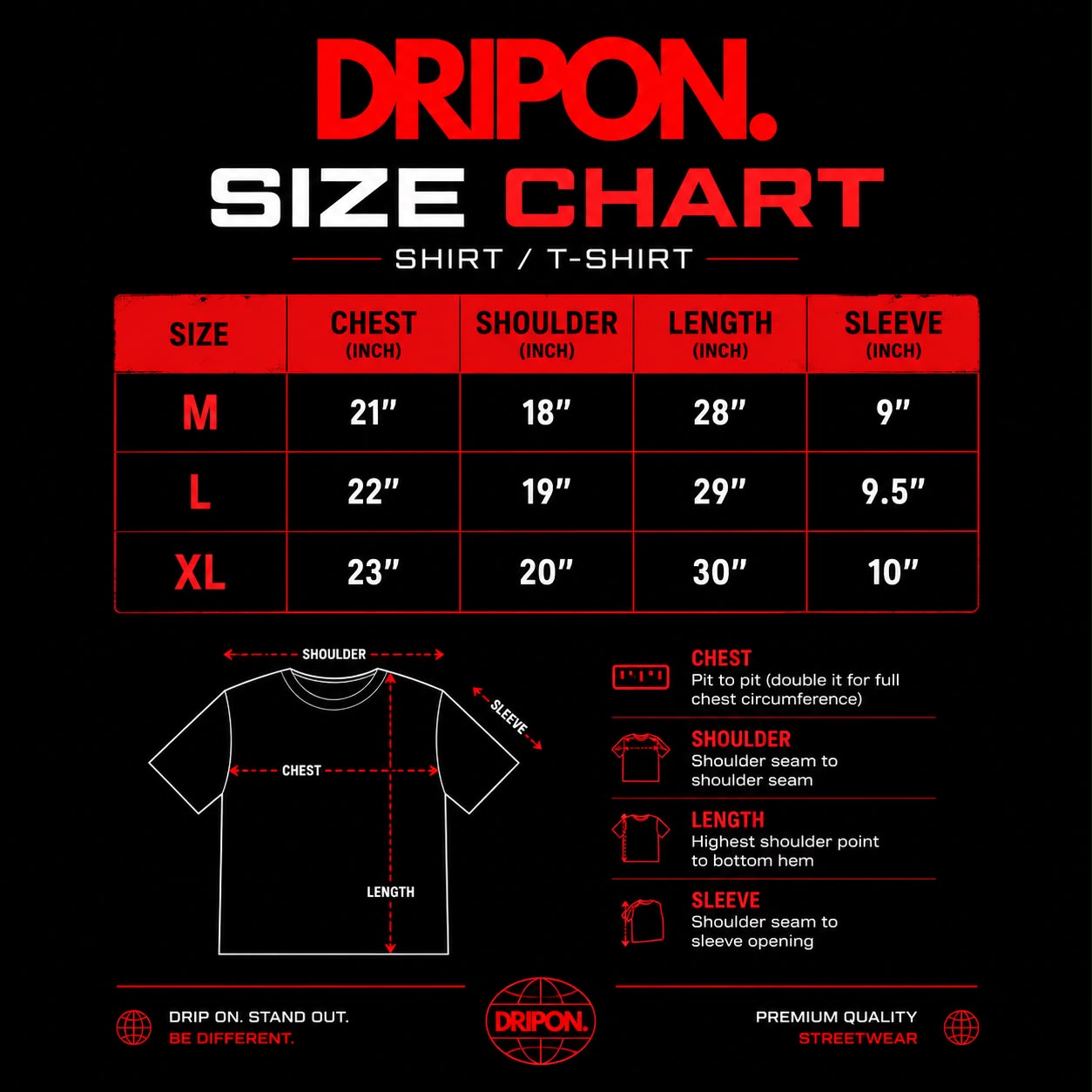 Toji Drop Shoulder Tee