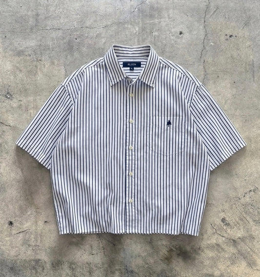 Cropped Check Shirt