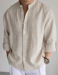 Beige linen Shirt
