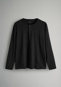 Black henley