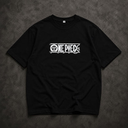 One Piece Luffy Drop Shoulders Tee