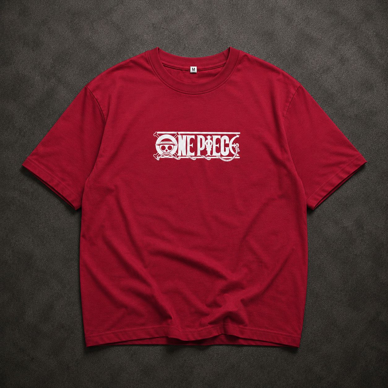 One Piece Luffy Drop Shoulders Tee