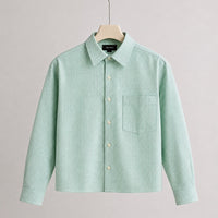 Cropped Check Shirt