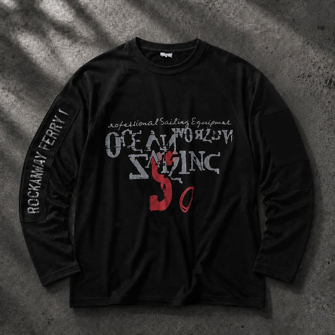 Vintage Ghost Mode Full Sleeve Shirt