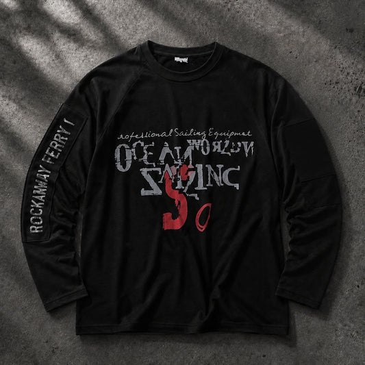 Vintage Ghost Mode Full Sleeve Shirt
