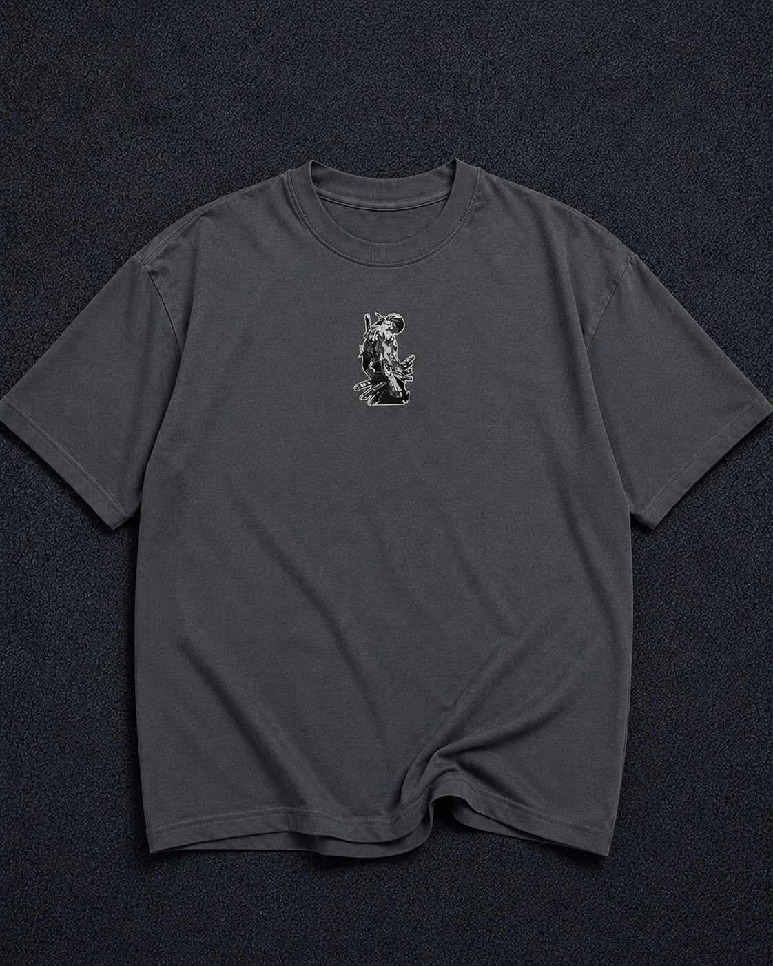 Zoro Printed Anime Drop Shoulder Tee