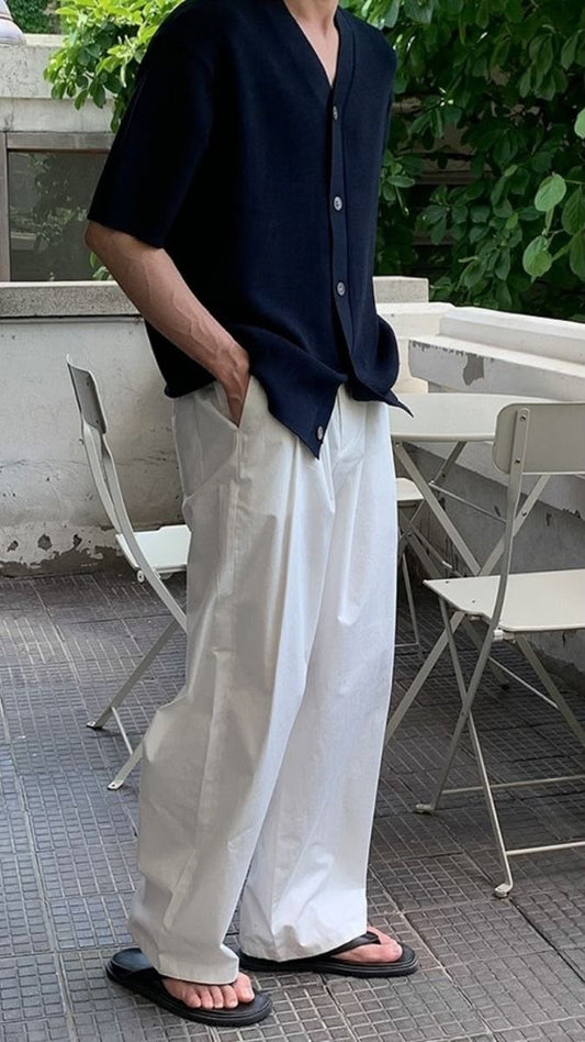 White Linen Trouser