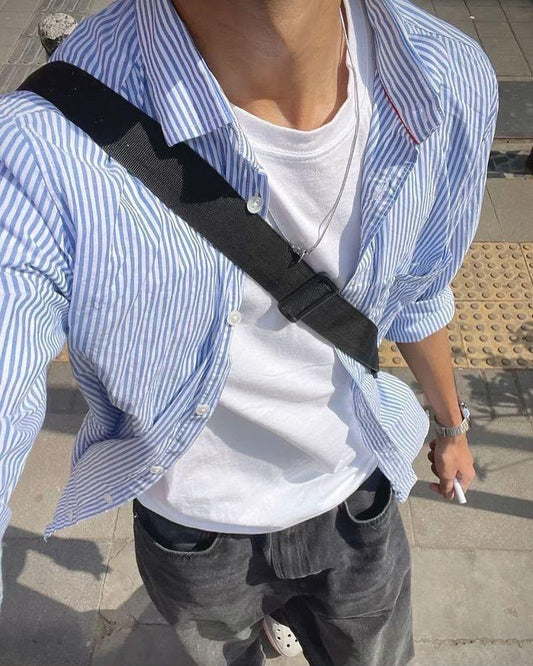 Blue Stripped Shirt