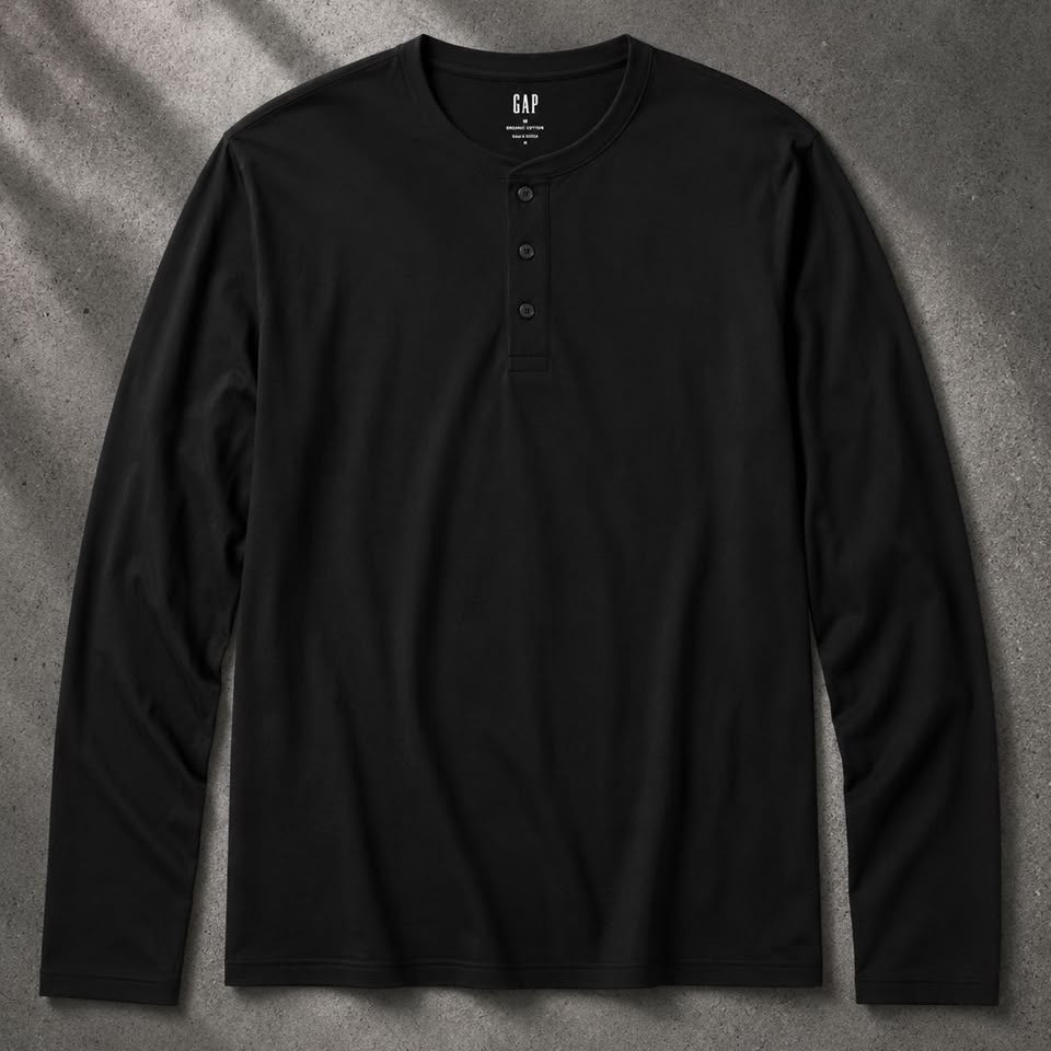 Henly Black Full Sleeve
