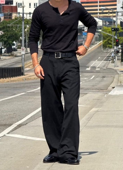 Henly Black Full Sleeve