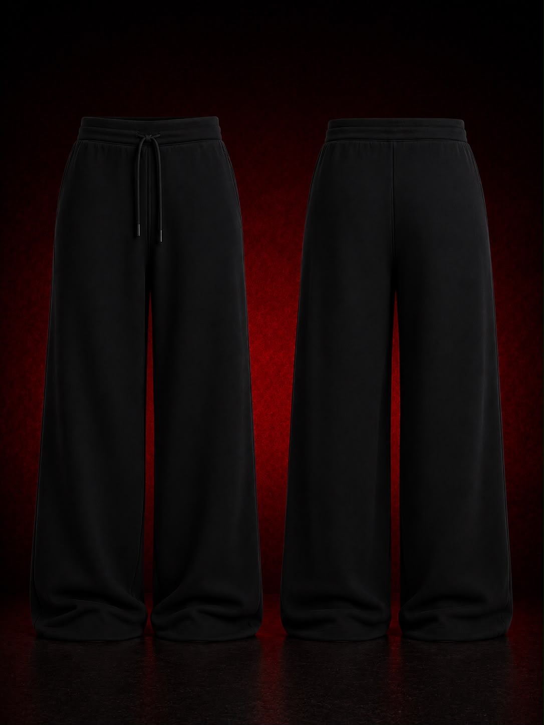 Black Loose Fit Trouser